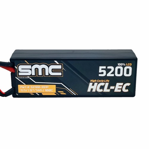 HCL-EC 11.1V 5200mAh 100C wired hardcase HCL-EC 11.1V 5200mAh 100C wired hardcase